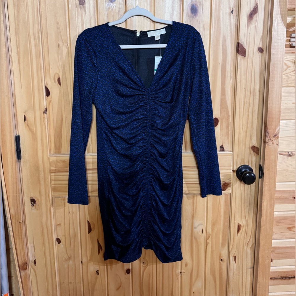 MICHAEL Michael Kors Black/Blue Dress